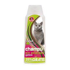 Champú Salud y Brillo sin Aclarado para Gatos