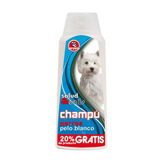 Champú Salud y Brillo Perros Blancos