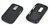Funda de silicona protectora para BlackBerry 9000 - Negro