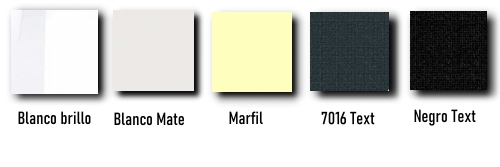 Colores rejillas pellet pared