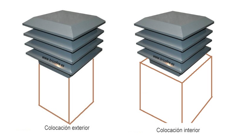 Aspiradores estaticos metalicos