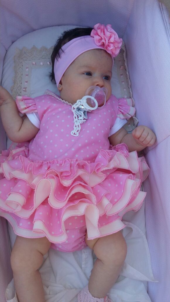 traje de flamenca para bebe